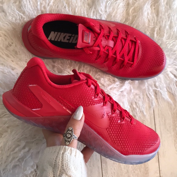 NWT Nike ID Custom Metcon 4 red - Picture 5 of 8